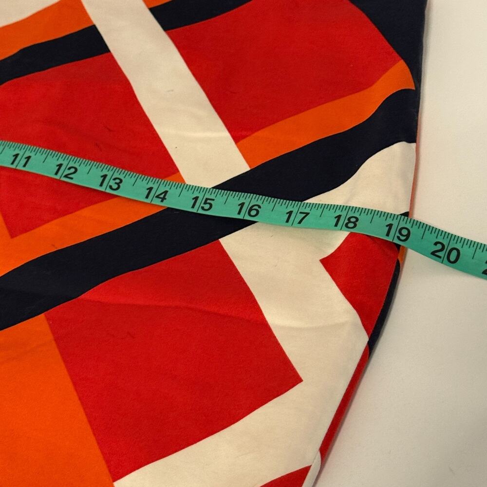 Ann Taylor Geometric Print Pencil Skirt Size 8 Flat Front Career Indie Eclectic - Picture 7 of 12